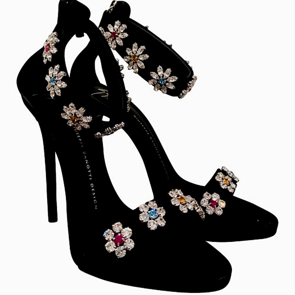 Giuseppe Zanotti Coline Crystal Heels